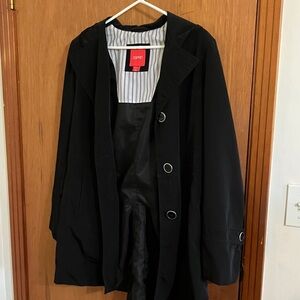 Esprit Black Hooded Jacket